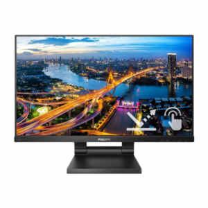 Monitor touch Philips 54,6 cm (21,5") 222B1TC 1920x1080 POS 75Hz IPS 5ms VGA HDMI DisplayPort 2xUSB3.1 Zvočniki  3H sRGB102%