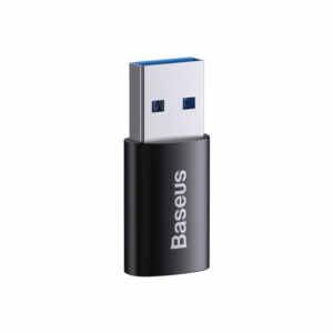 Adapter USB-A (m) => USB-C (ž) Baseus 3.1 Gen2 - črn (ZJJQ000101)