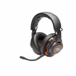 Slušalke žične JBL naglavne USB Quantum One črne RGB (JBLQUANTUMONEBLK)