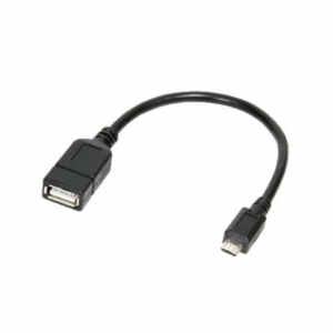 Adapter micro USB (m) => USB (ž) OTG 20cm Logilink (AA0035) EOLS-P