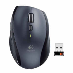 Miš Logitech brezžična M705 Marathon optična za notesnike temno siva nano 1000DPI (910-001949)