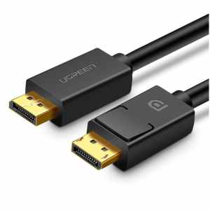 Kabel DisplayPort (m) => DisplayPort (m) 1,5m Ugreen trojno oklopljen pozlačeni konektorji V1.2 4K@60Hz (10245)