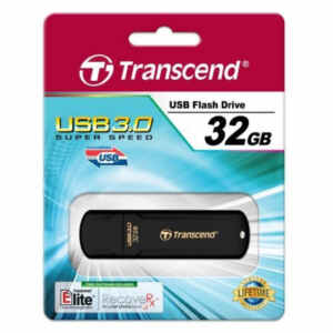 Spominski ključek 32GB USB 3.0 Transcend 700 70MB/s 18MB/s plastičen s pokrovčkom črn (TS32GJF700)