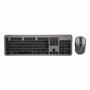 Tipkovnica  +MIŠ Ewent Wireless Scissor brezžična SLO - črna (EW3262)