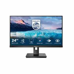 Monitor Philips 60,5 cm (23,8") 242S1AE 1920x1080 75Hz IPS 4ms VGA DVI HDMI DisplayPort Pivot Zvočniki  3H sRGB107% S-Line