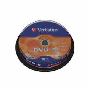 MEDIJ 4,7 DVD-R Verbatim 16x 10cake 43523