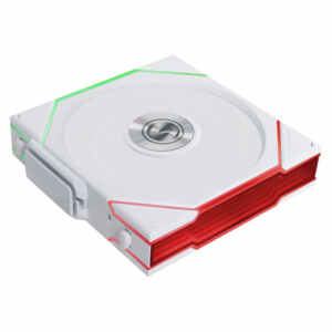 Ventilator za ohišje Lian Li UNI FAN TL Wireless 120 Reverse Blade ARGB PWM 120mm, bel