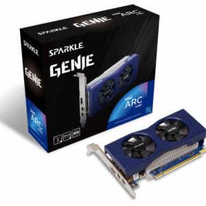 Grafična kartica Intel ARC A380 GENIE, 6GB GDDR6, PCIe 4.0 x8, 2x mDisplayPort, 1x HDMI, Sparkle