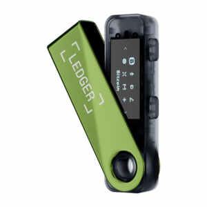 Ledger Nano S PLUS, denarnica za Bitcoin in druge kriptovalute, Oxidate Green