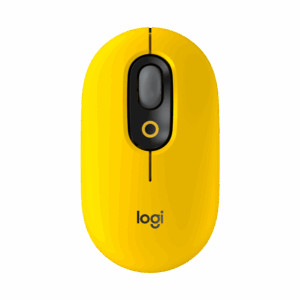 Miška Logitech POP Mouse z EMOJI, Bluetooth, rumena