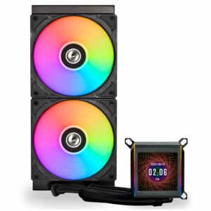 Komplet za tekočinsko hlajenje AIO Liquid Cooler Lian Li GALAHAD II LCD 280, ARGB, črn