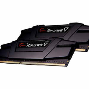 RAM DDR4 32GB Kit (2x 16) PC4-32000 4000MT/s CL18 1.4V, G.SKILL Ripjaws V, črn