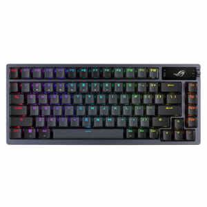 Tipkovnica ASUS ROG Azoth Wireless, ROG NX Red, PBT, OLED, RGB, USB, US