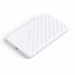 Zunanje ohišje za 2,5'' HDD/SSD, USB-C 3.1 UASP v SATA3, tool-free, belo, ORICO 25PW1C-C3
