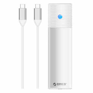 Zunanje ohišje za 2,5'' HDD/SSD, USB-C 3.1 UASP v SATA3, tool-free, modro, ORICO 25PW1C-C3