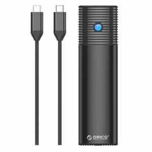 Zunanje ohišje za 2,5'' HDD/SSD, USB-C 3.1 UASP v SATA3, tool-free, črno, ORICO 25PW1C-C3