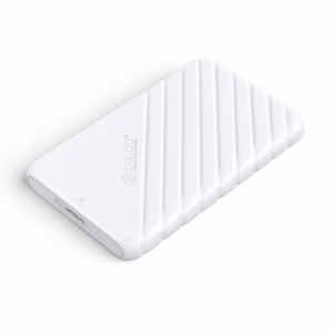 Zunanje ohišje za 2,5'' HDD/SSD, USB 3.0 v SATA3, tool-free, belo, ORICO 25PW1-U3