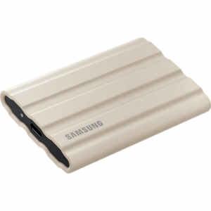 Zunanji SSD 2TB Type-C USB 3.2 Gen2 NVMe, IP65, Samsung T7 Shield, bež, MU-PE2T0K