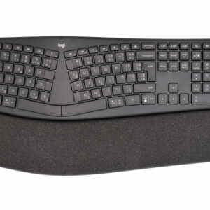 Tipkovnica Logitech ERGO K860, grafitna barva, SLO g.