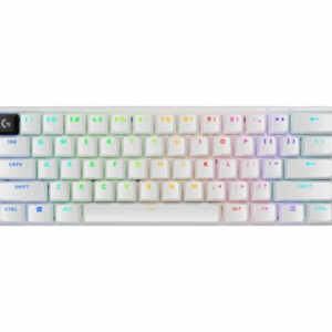 Tipkovnica Logitech PRO X 60 LIGHTSPEED Wireless, Tactile, bela,  SLO g.