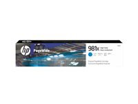 HP 981X Cyan PageWide cartridge