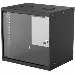 INTELLINET Basic 19'' 9U 540x400 črna zidna komunikacijska omara