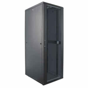 INTELLINET Standard 19'' 36U 800x800 črna samostoječa komunikacijska omara
