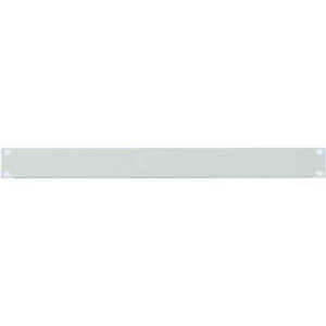 INTELLINET 19"1U siv slepi panel
