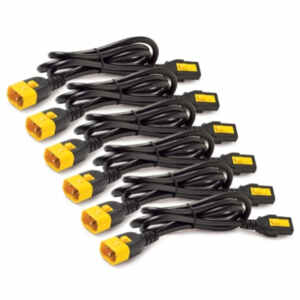 APC IEC KIT 6 10A 0,6m črni napajalni kabli za Rack PDU