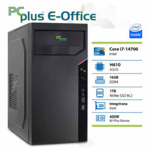 PCPLUS e-Office i7-14700 16GB 1TB SSD namizni računalnik
