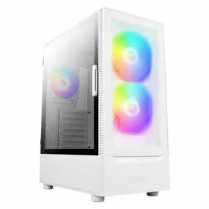 ANTEC NX410 ARGB Mid-Tower ATX okno belo gaming ohišje