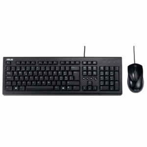 ASUS U2000 USB žična črna slovenska tipkovnica + miška