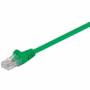 GOOBAY U/UTP CAT 5e LAN patch 2m zelen povezovalni kabel