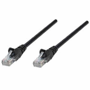INTELLINET CAT6 UTP 2m črn mrežni priključni patch kabel
