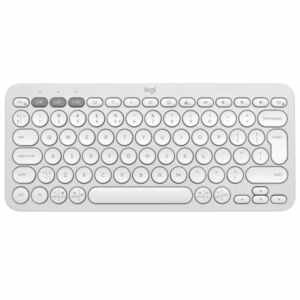 LOGITECH PEBBLE KEYS 2 K380s Bluetooth bela tipkovnica