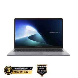 ASUS ExpertBook P1 15,6" (39,62cm) FHD Core i7-13620H 16GB 1TB Windows 11 Home prenosni računalnik (P1503CVA-S70993W)