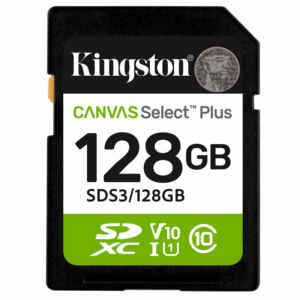 KINGSTON Canvas Select Plus SD 128GB Class10 UHS-I (SDS3/128GB) spominska kartica