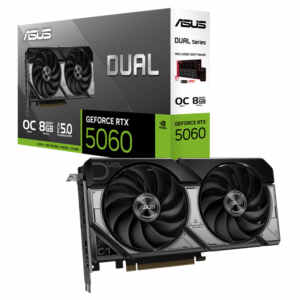 ASUS Dual GeForce RTX 5060 8GB GDDR7 OC (DUAL-RTX5060-O8G) grafična kartica