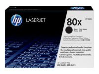 HP 80X Black toner cartridge