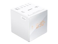SONY ICFC1W.CED Clock Radio White