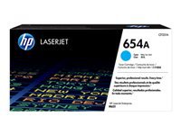 HP 654A Cyan toner cartridge