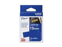 BROTHER TZEPR831 black/premium gold 12mm