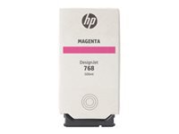 HP 768 Magenta 500-ml DesignJet Ink Crtg