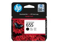 HP 655 ink cartridge black 550p