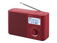 SONY XDRS61DR portable DAB Radio Red