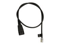 JABRA QD Cord to RJ10 straight 0.5m