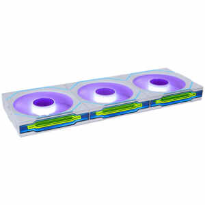 Ventilator za ohišje Lian Li UNI FAN SL-INF Wireless 120 ARGB PWM 120mm, 3 Pack+kontroler, bel