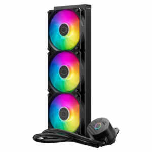 Komplet za tekočinsko hlajenje AIO Liquid Cooler Cooler Master MasterLiquid 360L Core, 360mm, ARGB, črn