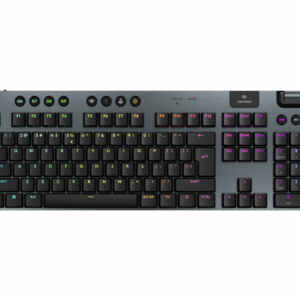 Tipkovnica Logitech G915 X LIGHTSPEED, GL Clicky, Wireless, črna, SLO g.