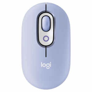 Miška Logitech POP Mouse z EMOJI, Bluetooth, vijolična